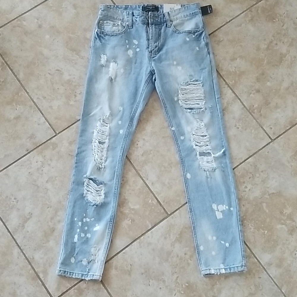 New men jeans forever 21 slim feet w29 l30